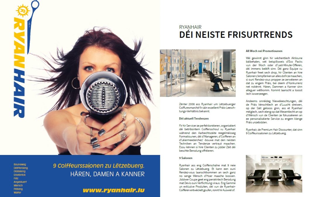 Ryanhair gesinn am Journal Doheem