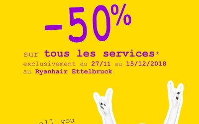 Ryanhair Ettelbruck déménage!