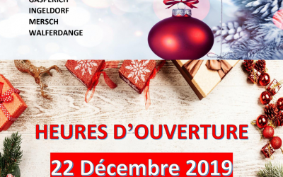 Horaires des fêtes