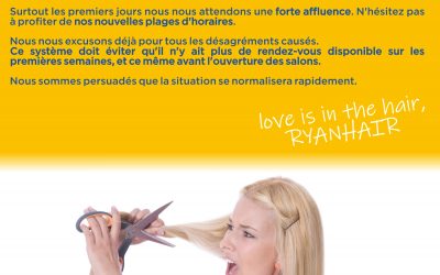 Précisions sur notre système de rendez-vous