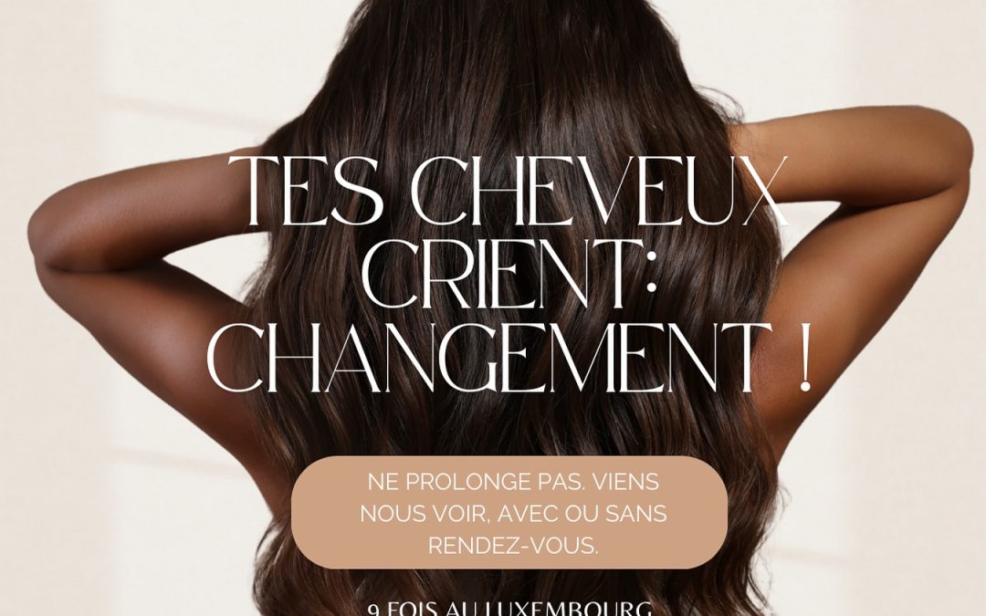 Voici….. votre nouveau look ?